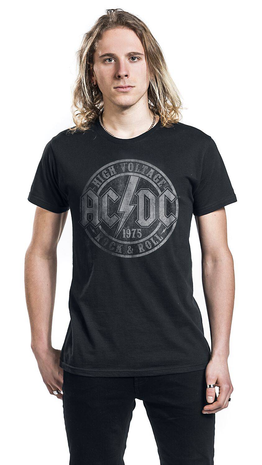 EMP "High Voltage 1975" T-Shirt Schwarz Von AC/DC