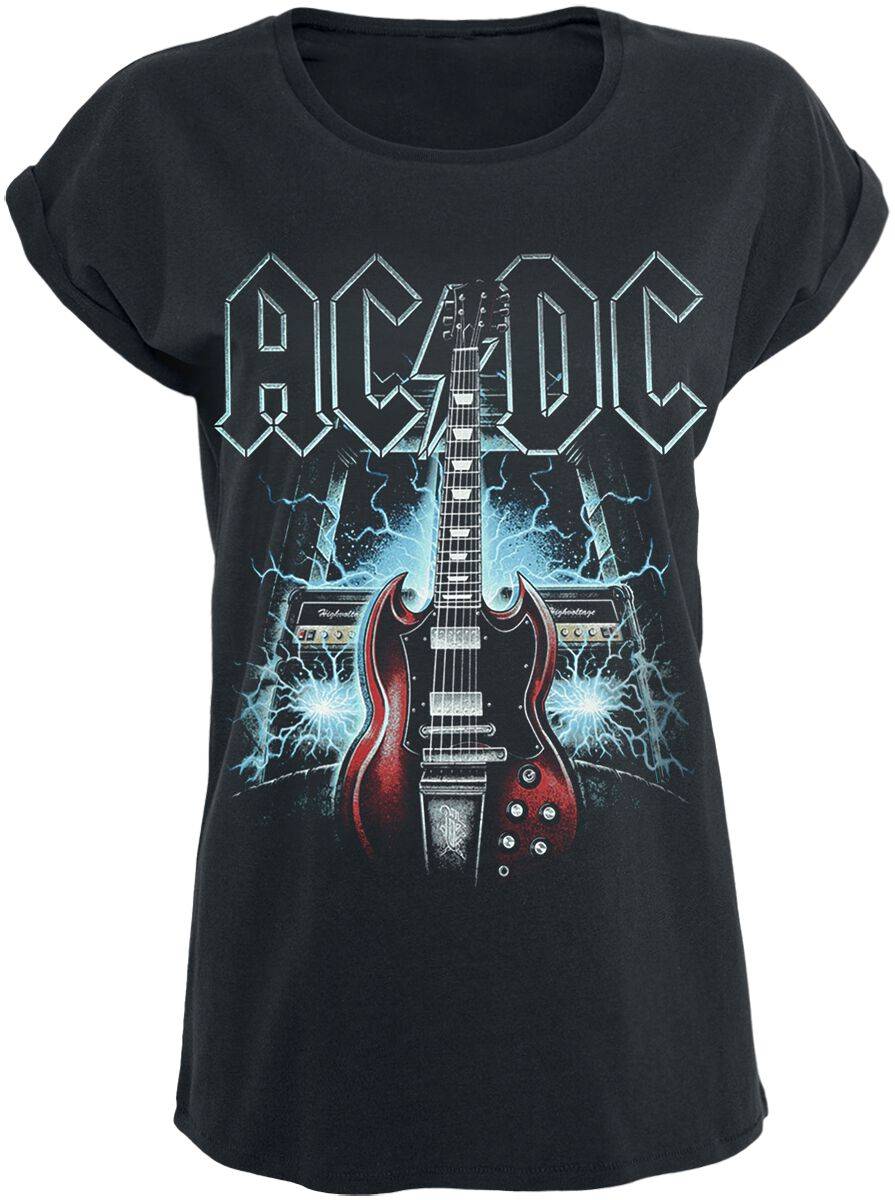 EMP "High Voltage Guitar" T-Shirt schwarz von AC/DC