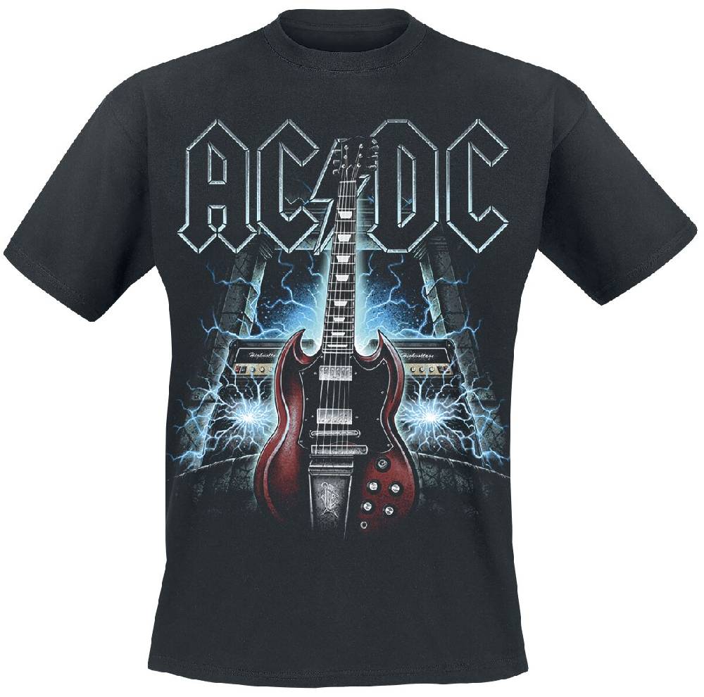 EMP "High Voltage Guitar" T-Shirt schwarz von AC/DC