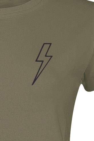 EMP "High Voltage" T-Shirt Oliv Von AC/DC