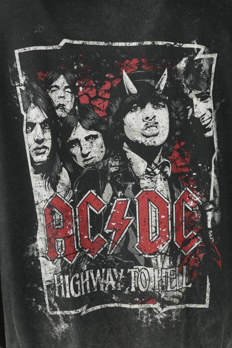 EMP "Highway To Hell!" Kapuzenjacke Schwarz Von AC/DC