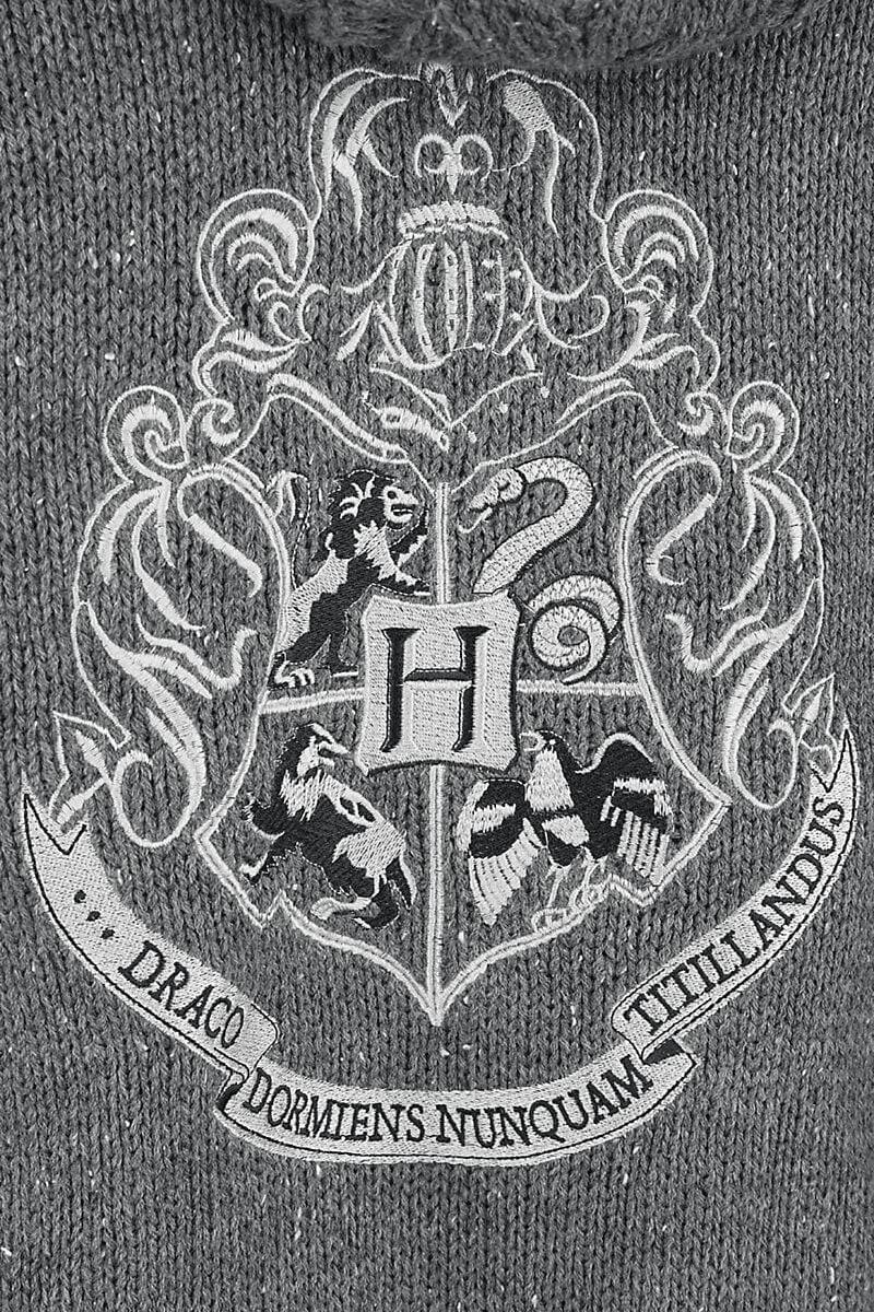 EMP "Hogwarts" Cardigan Grau Von Harry Potter