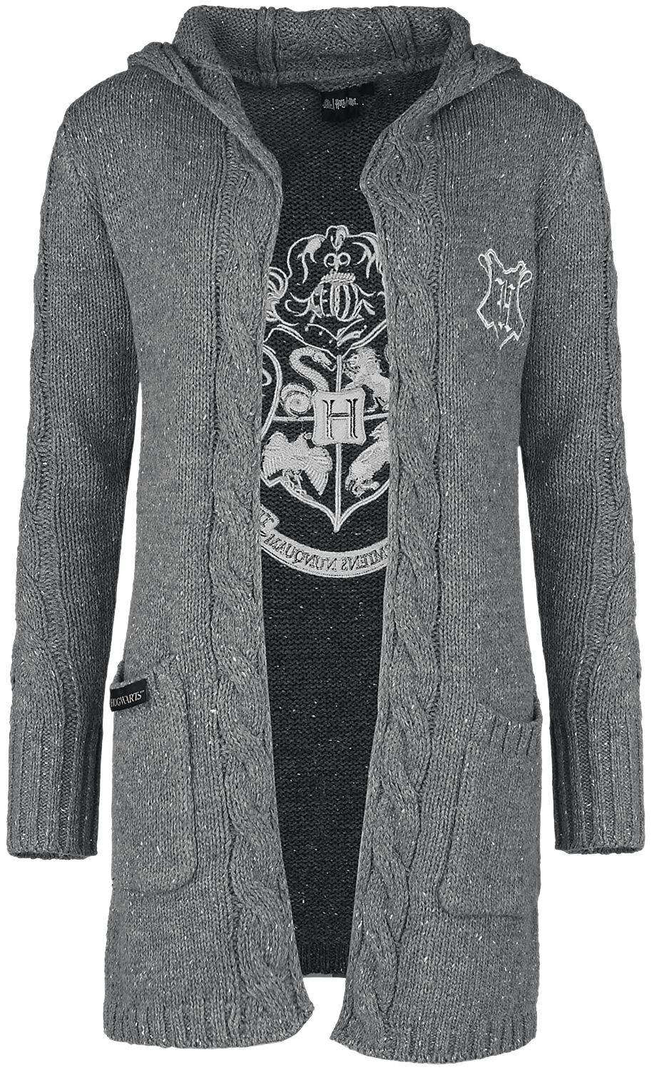 EMP "Hogwarts" Cardigan grau von Harry Potter
