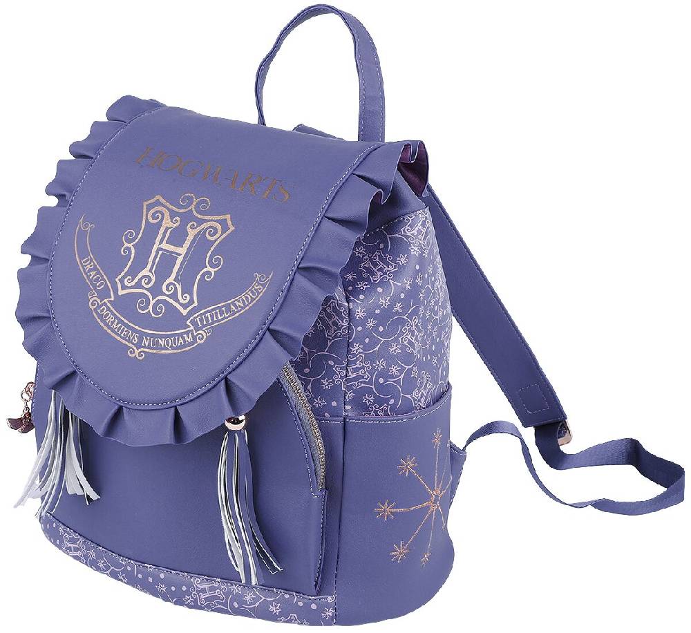 EMP "Hogwarts" Rucksack lila von Harry Potter