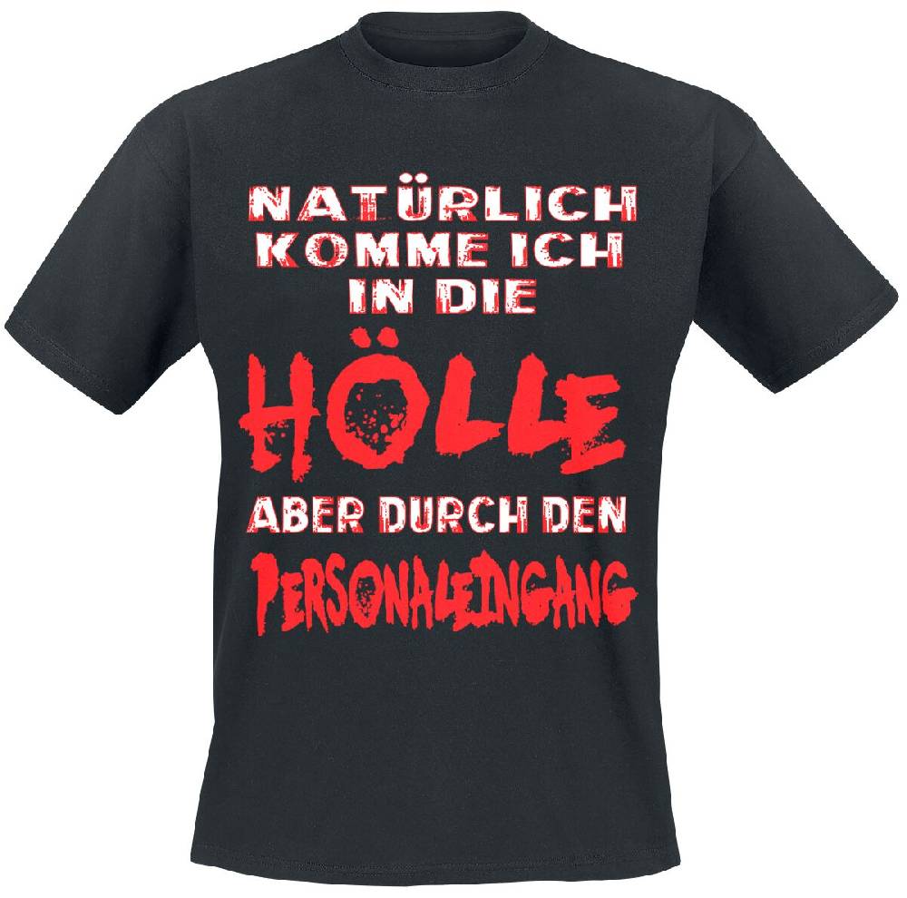 EMP "Hölle" T-Shirt schwarz von Sprüche