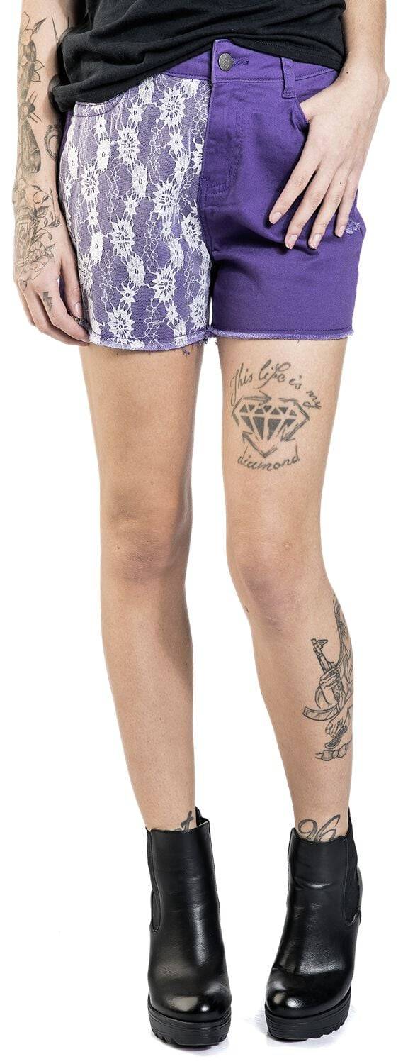 EMP Hotpant Lila Von Gothicana By EMP