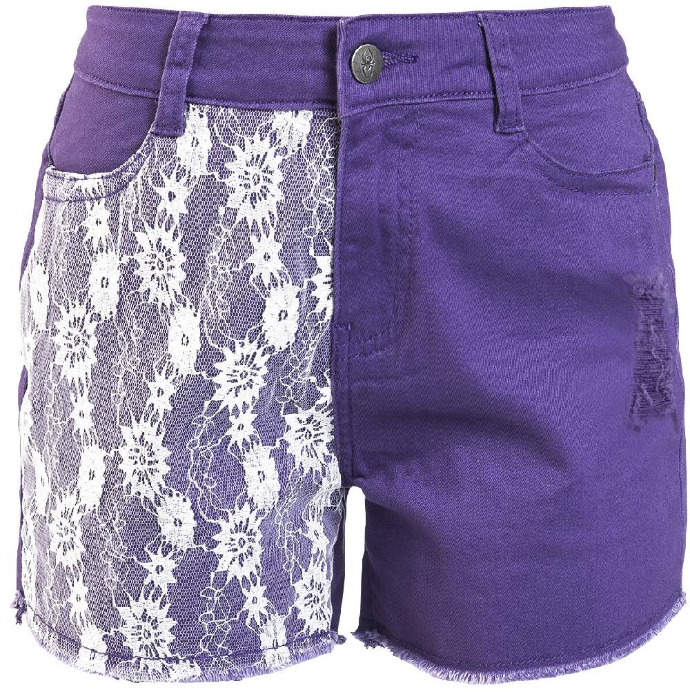 EMP Hotpant lila von Gothicana by EMP