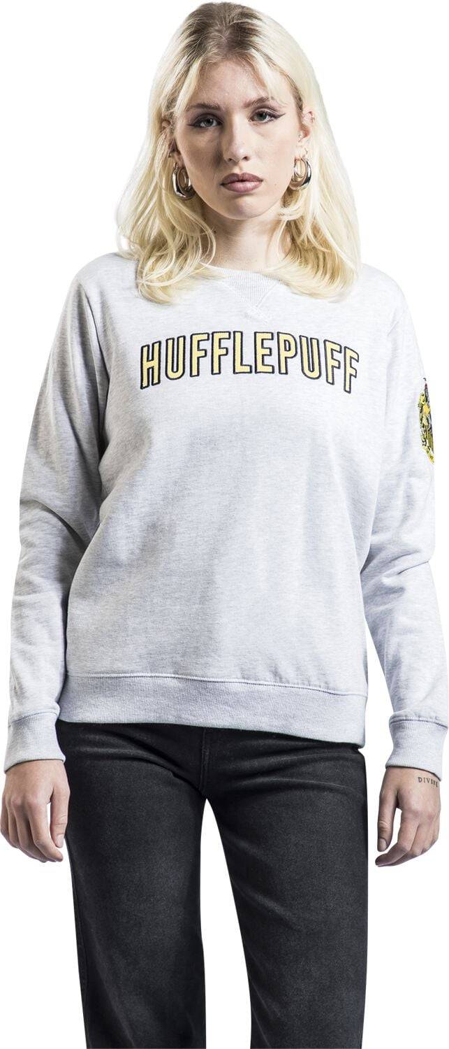 EMP "Hufflepuff" Sweatshirt Grau Von Harry Potter