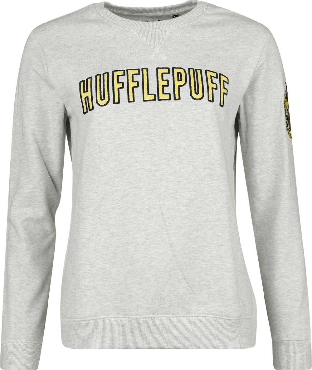 EMP "Hufflepuff" Sweatshirt grau von Harry Potter