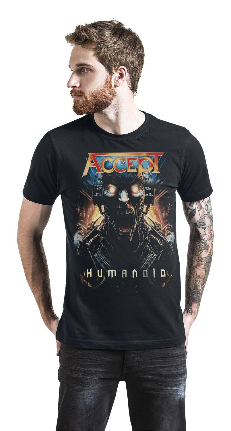 EMP "Humanoid" T-Shirt Schwarz Von Accept
