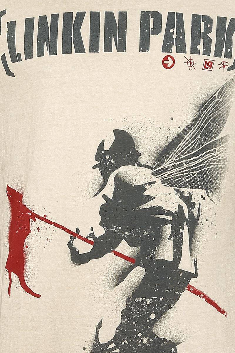 EMP "Hybrid Theory" T-Shirt Altweiß Von Linkin Park