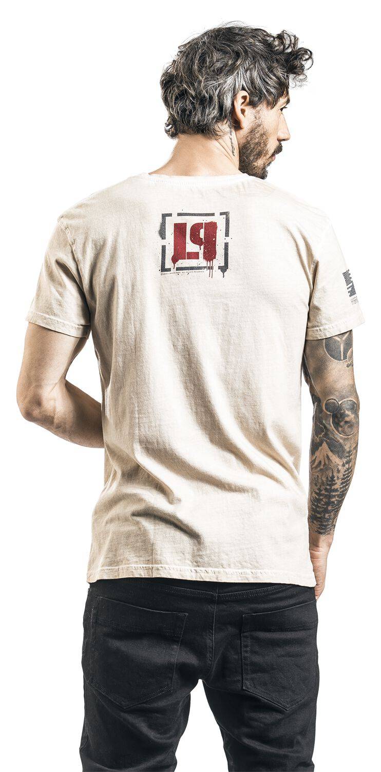 EMP "Hybrid Theory" T-Shirt Altweiß Von Linkin Park