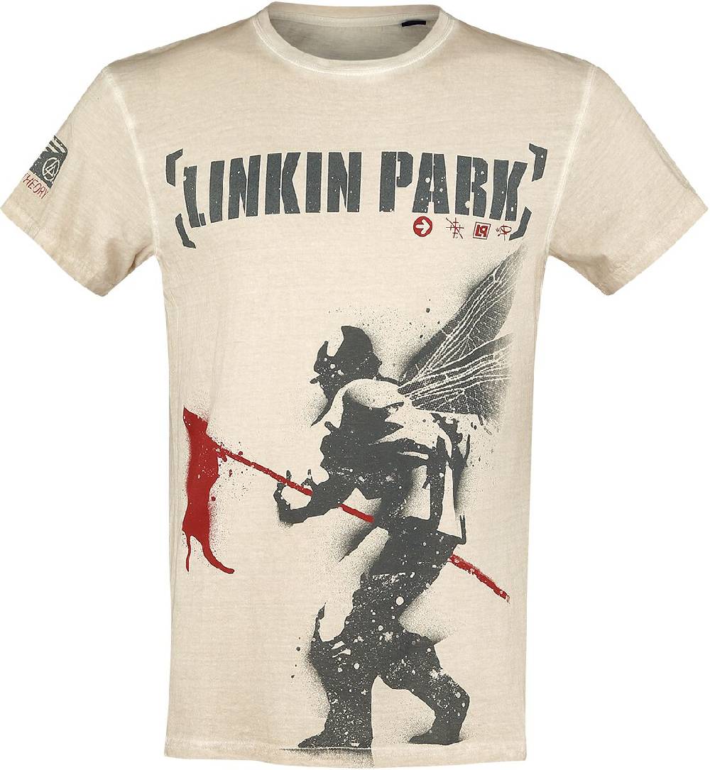EMP "Hybrid Theory" T-Shirt altweiß von Linkin Park