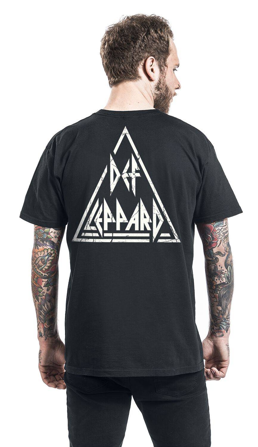 EMP "Hysteria" T-Shirt Schwarz Von Def Leppard
