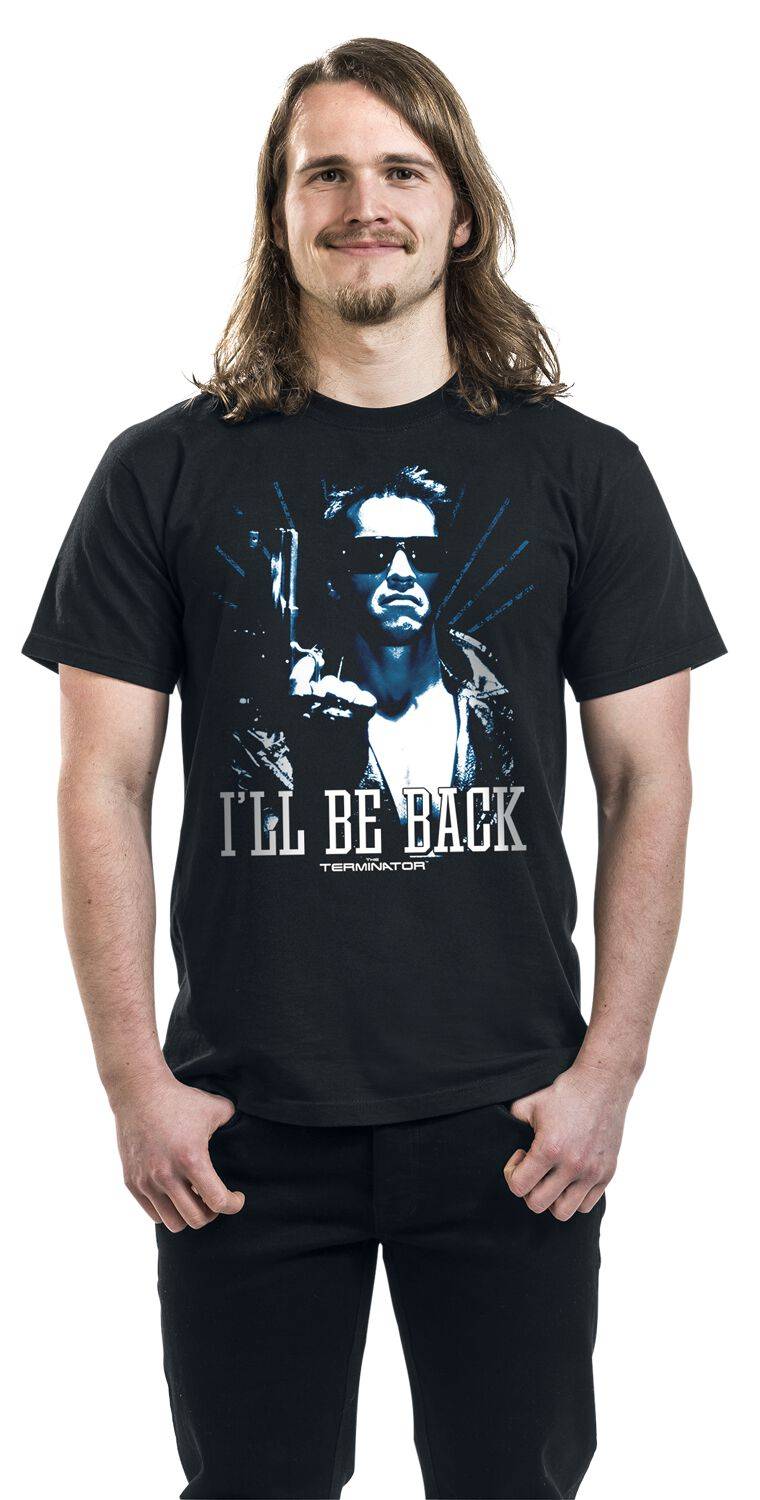 EMP "I'll Be Back" T-Shirt Schwarz Von Terminator