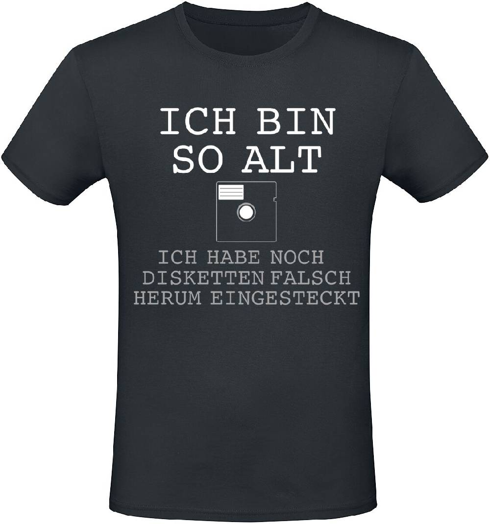 EMP "Ich bin so alt" T-Shirt schwarz von Sprüche