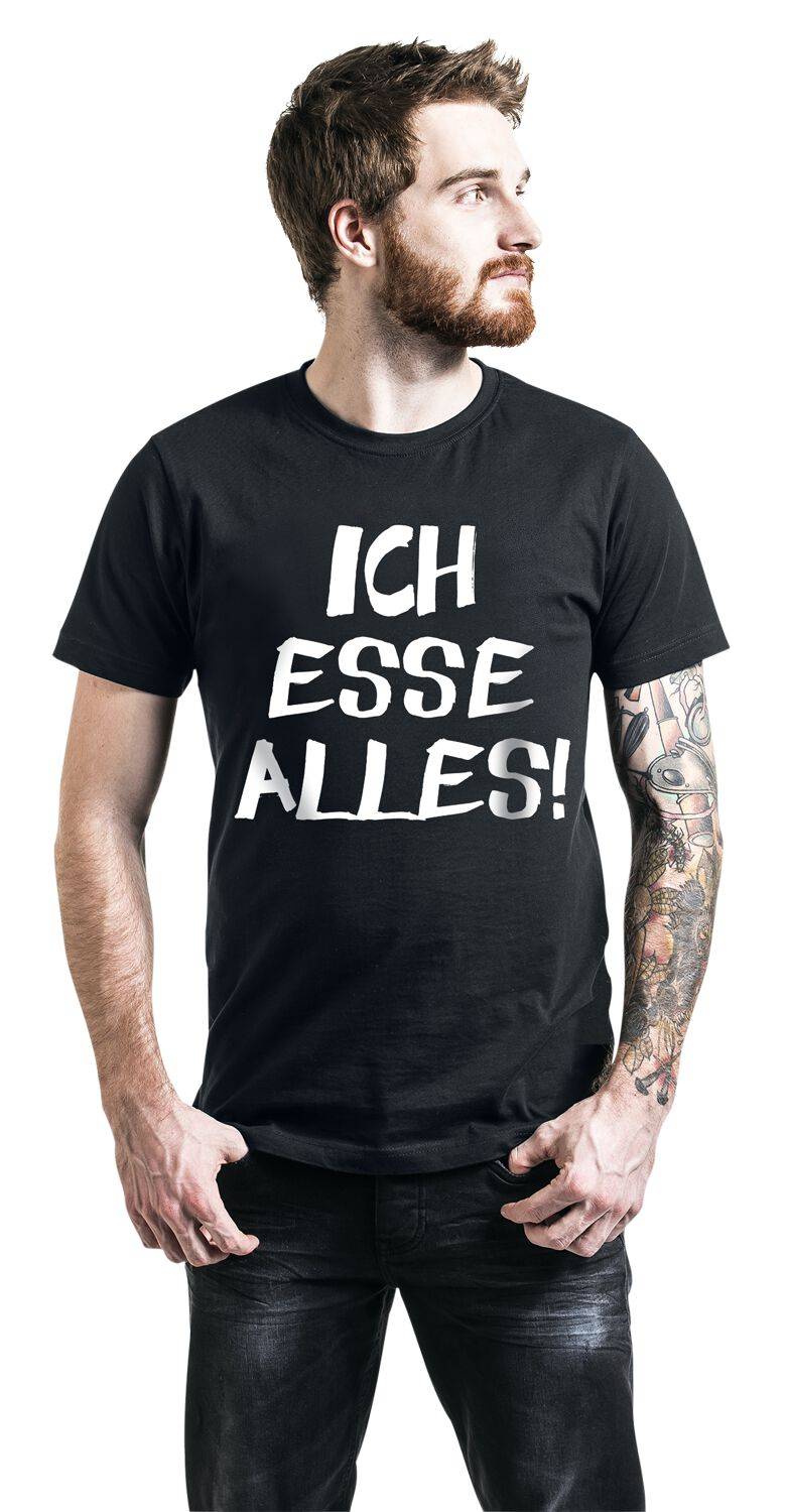 EMP "Ich Esse Alles!" T-Shirt Schwarz Von Sprüche