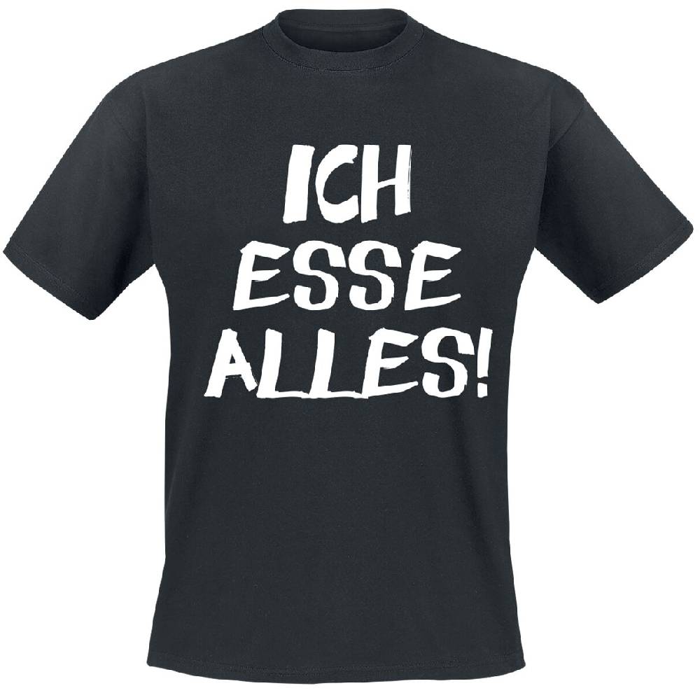 EMP "Ich esse alles!" T-Shirt schwarz von Sprüche