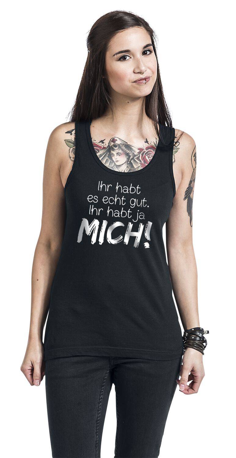 EMP "Ihr Habt Es Echt Gut" Top Schwarz Von Sprüche