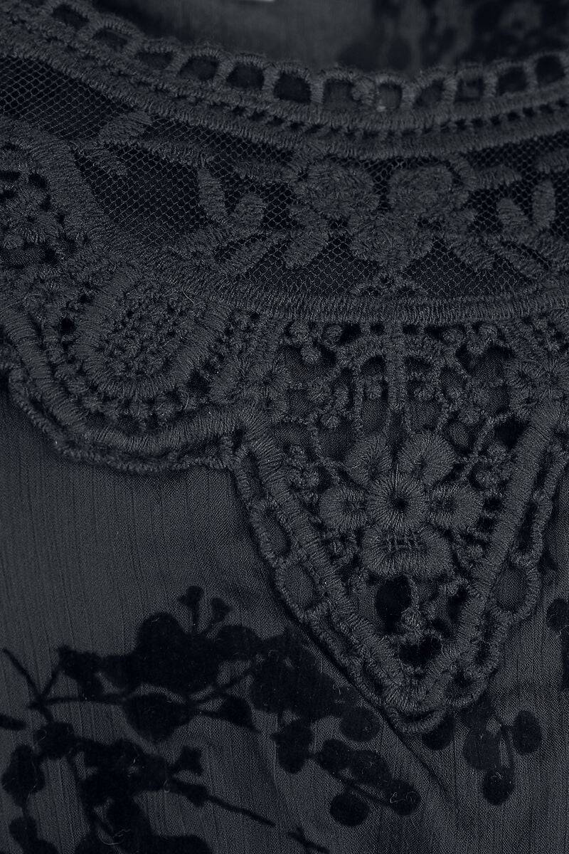 EMP "Ilsa Dress" Kurzes Kleid Schwarz Von Innocent