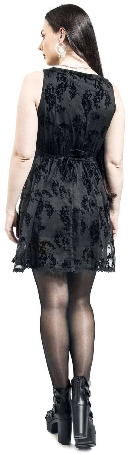 EMP "Ilsa Dress" Kurzes Kleid Schwarz Von Innocent