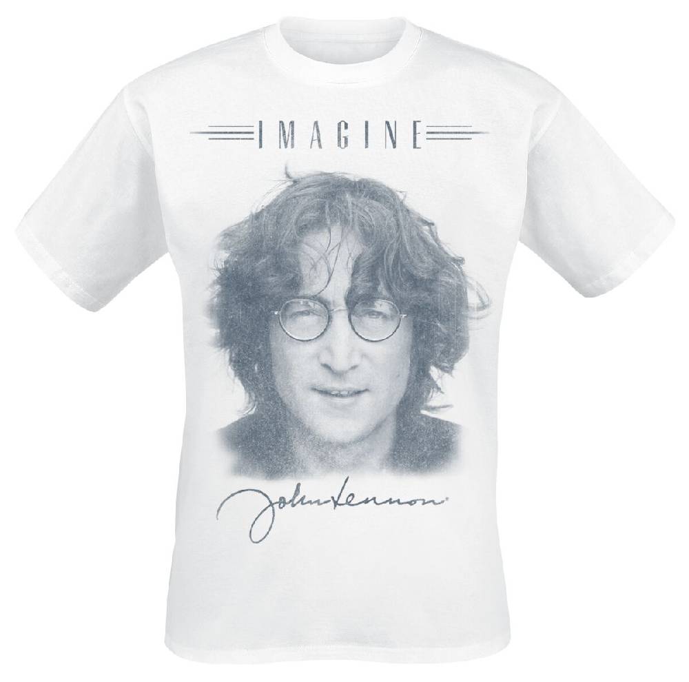 EMP "Imagine" T-Shirt weiß von John Lennon