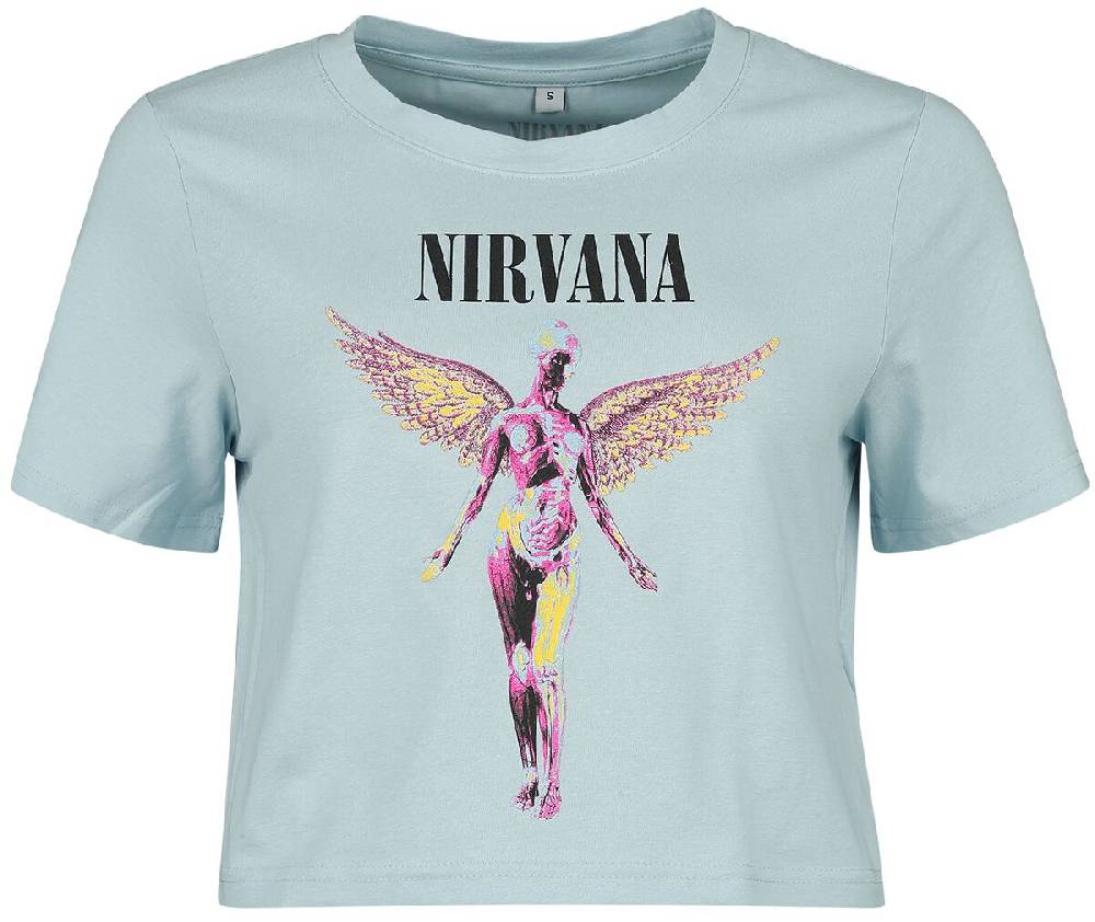 EMP "In Utero" T-Shirt blau von Nirvana