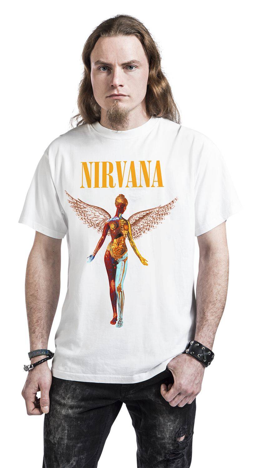 EMP "In Utero" T-Shirt Weiß Von Nirvana