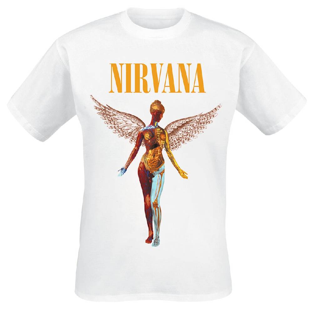 EMP "In Utero" T-Shirt weiß von Nirvana