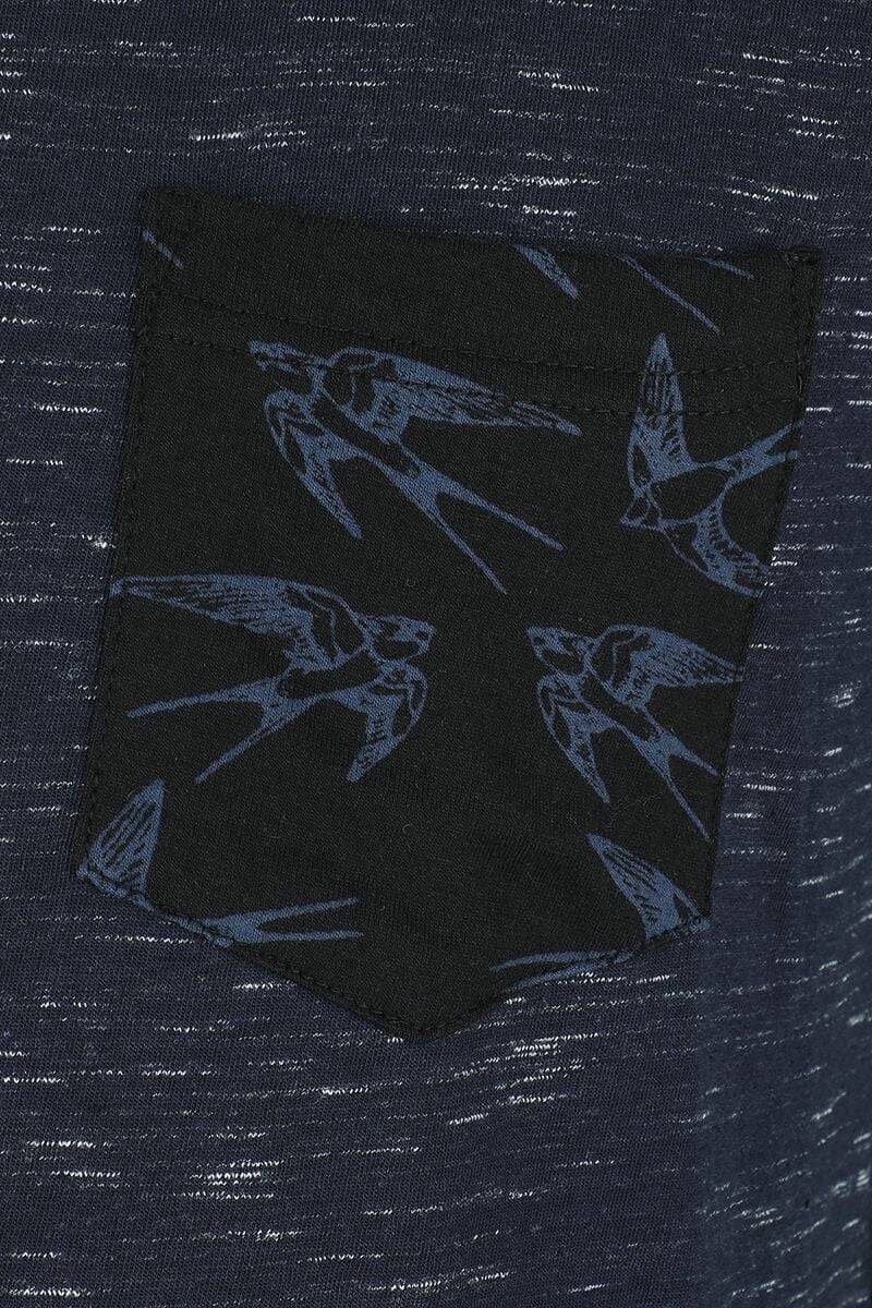 EMP "INBlaine" T-Shirt Navy Von Indicode