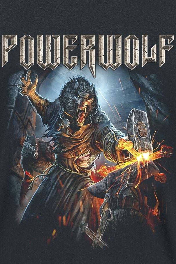 EMP "Incense And Iron" T-Shirt Schwarz Von Powerwolf