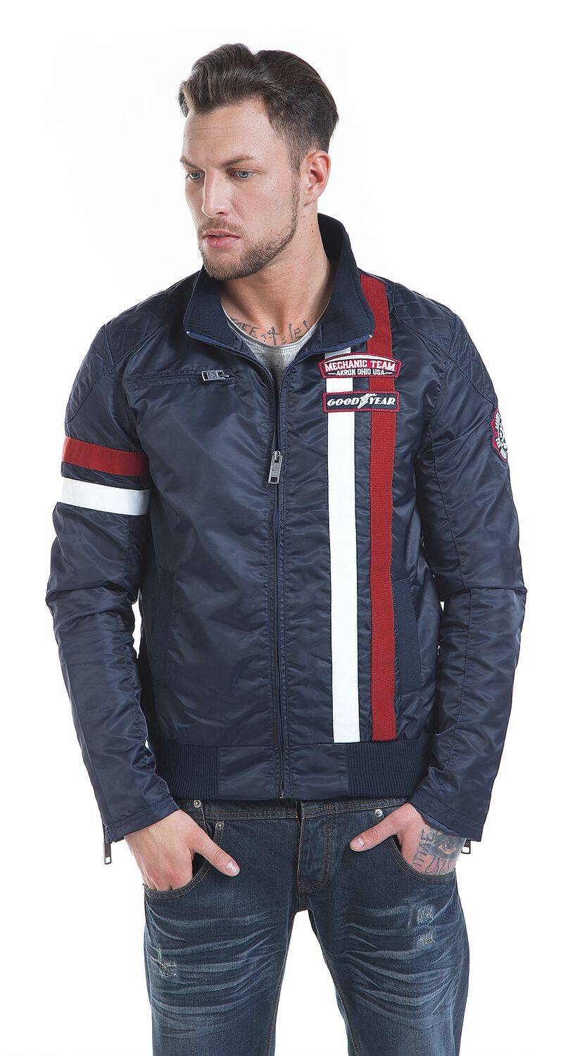 EMP "Indiana" Übergangsjacke Navy Von GoodYear