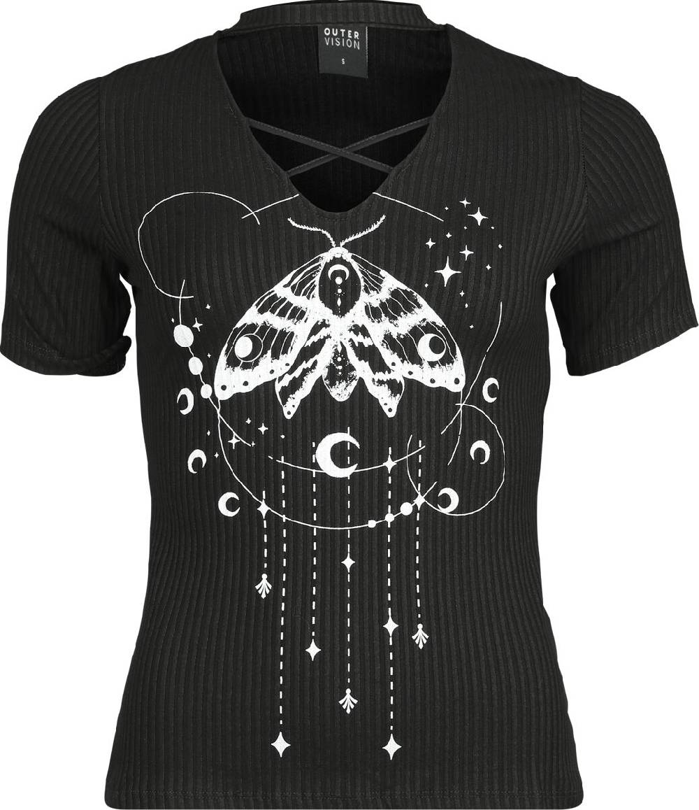 EMP "Ines" Langarmshirt Schwarz Von Outer Vision