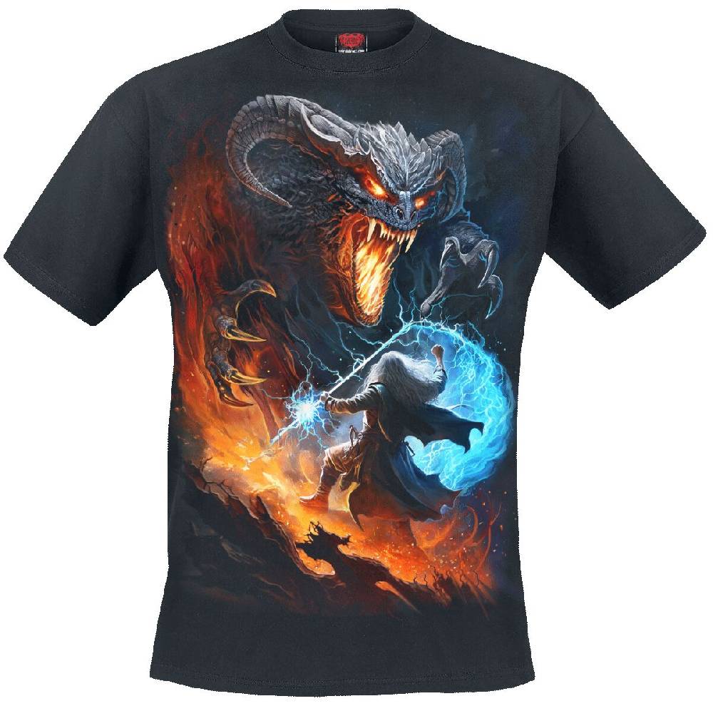 EMP "Infernal Duel" T-Shirt schwarz von Spiral
