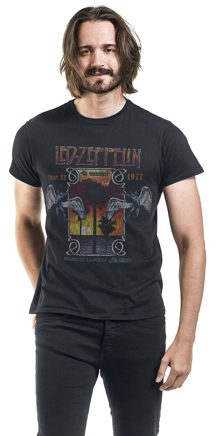 EMP "Inglewood" T-Shirt Schwarz Von Led Zeppelin