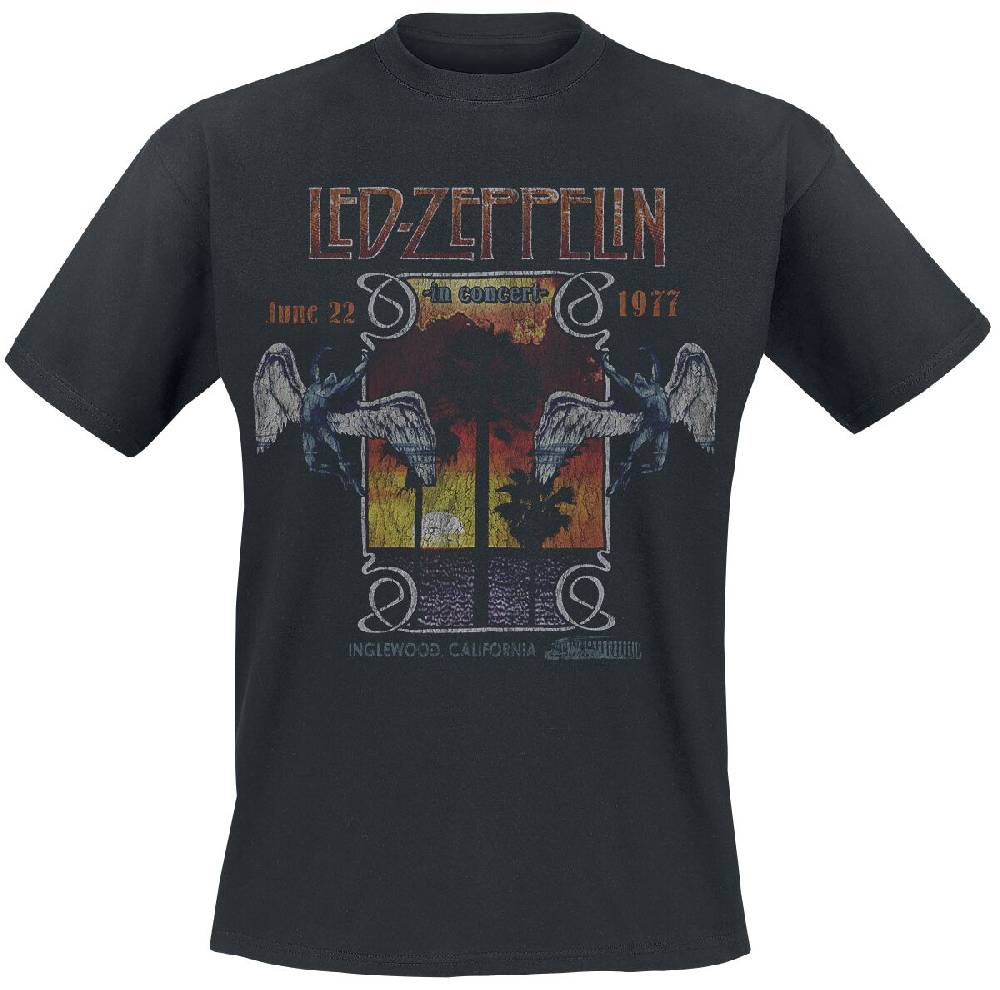 EMP "Inglewood" T-Shirt schwarz von Led Zeppelin