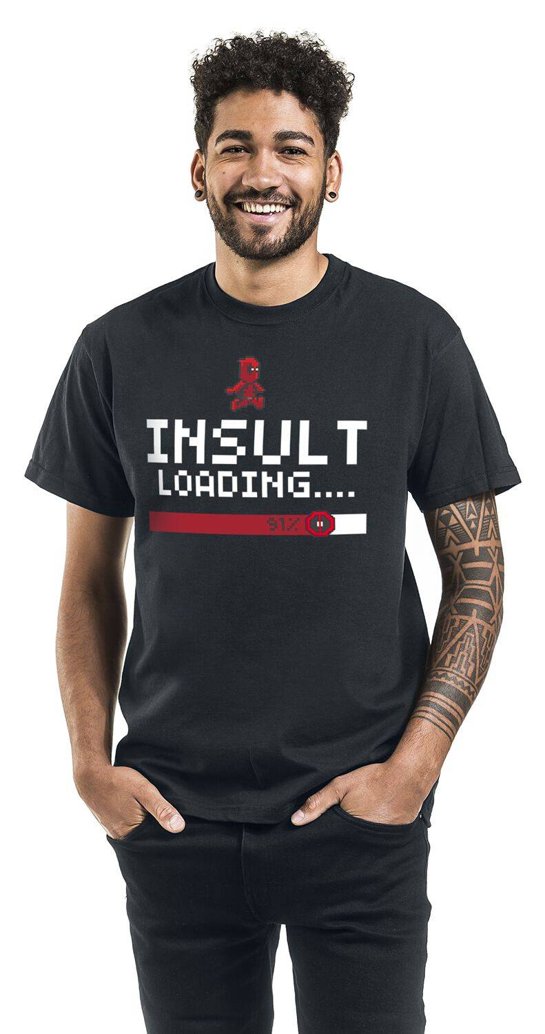 EMP "Insult Loading" T-Shirt Schwarz Von Deadpool