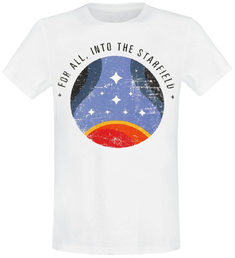 EMP "Into The Starfield" T-Shirt weiß von Starfield