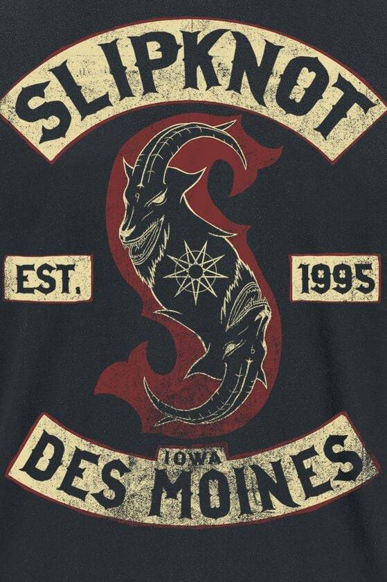 EMP "Iowa Des Moines" T-Shirt Schwarz Von Slipknot