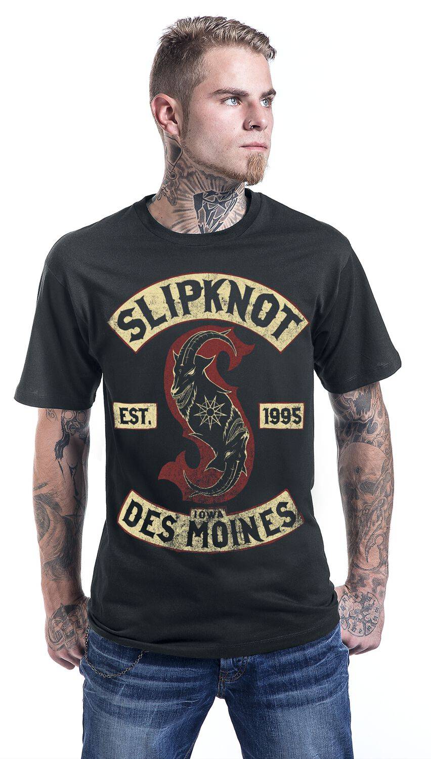 EMP "Iowa Des Moines" T-Shirt Schwarz Von Slipknot