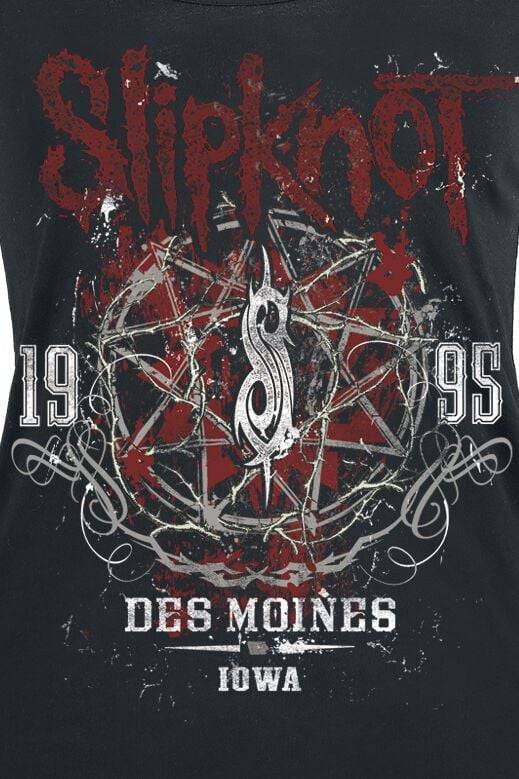 EMP "Iowa Star" T-Shirt Schwarz Von Slipknot