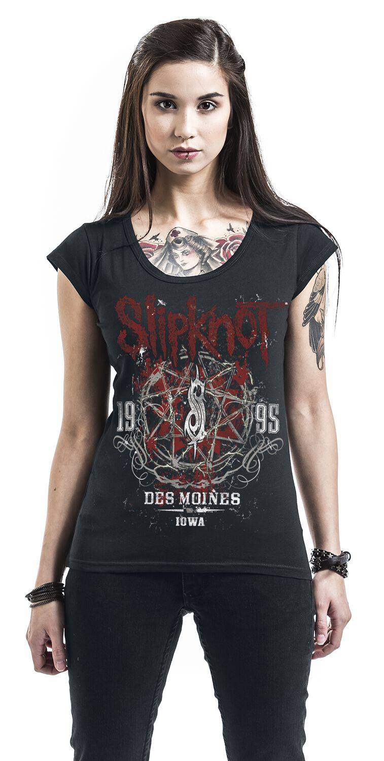 EMP "Iowa Star" T-Shirt Schwarz Von Slipknot