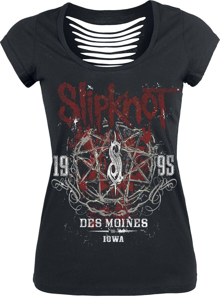 EMP "Iowa Star" T-Shirt schwarz von Slipknot