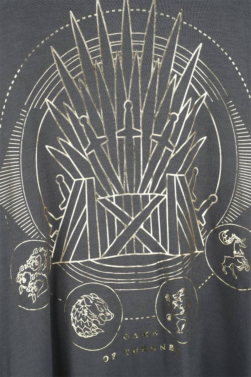 EMP "Iron Throne" Top Charcoal Von Game Of Thrones