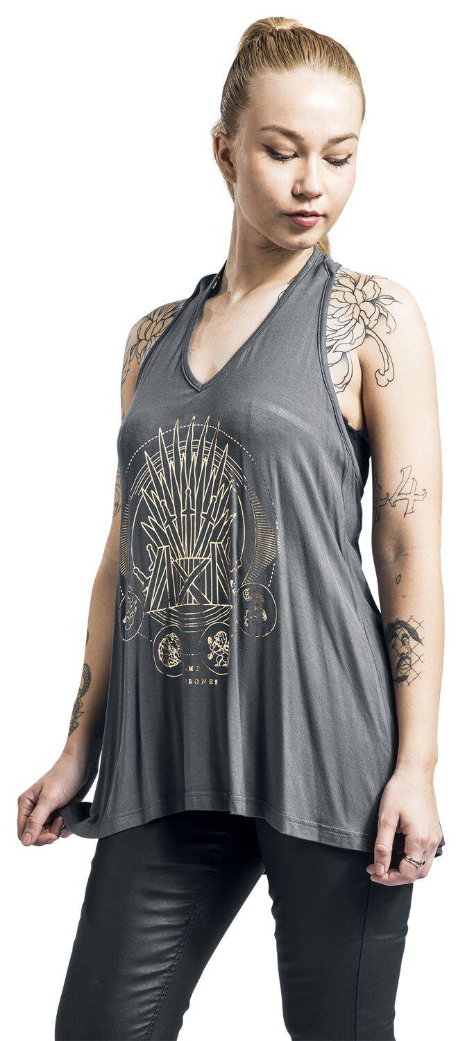 EMP "Iron Throne" Top Charcoal Von Game Of Thrones