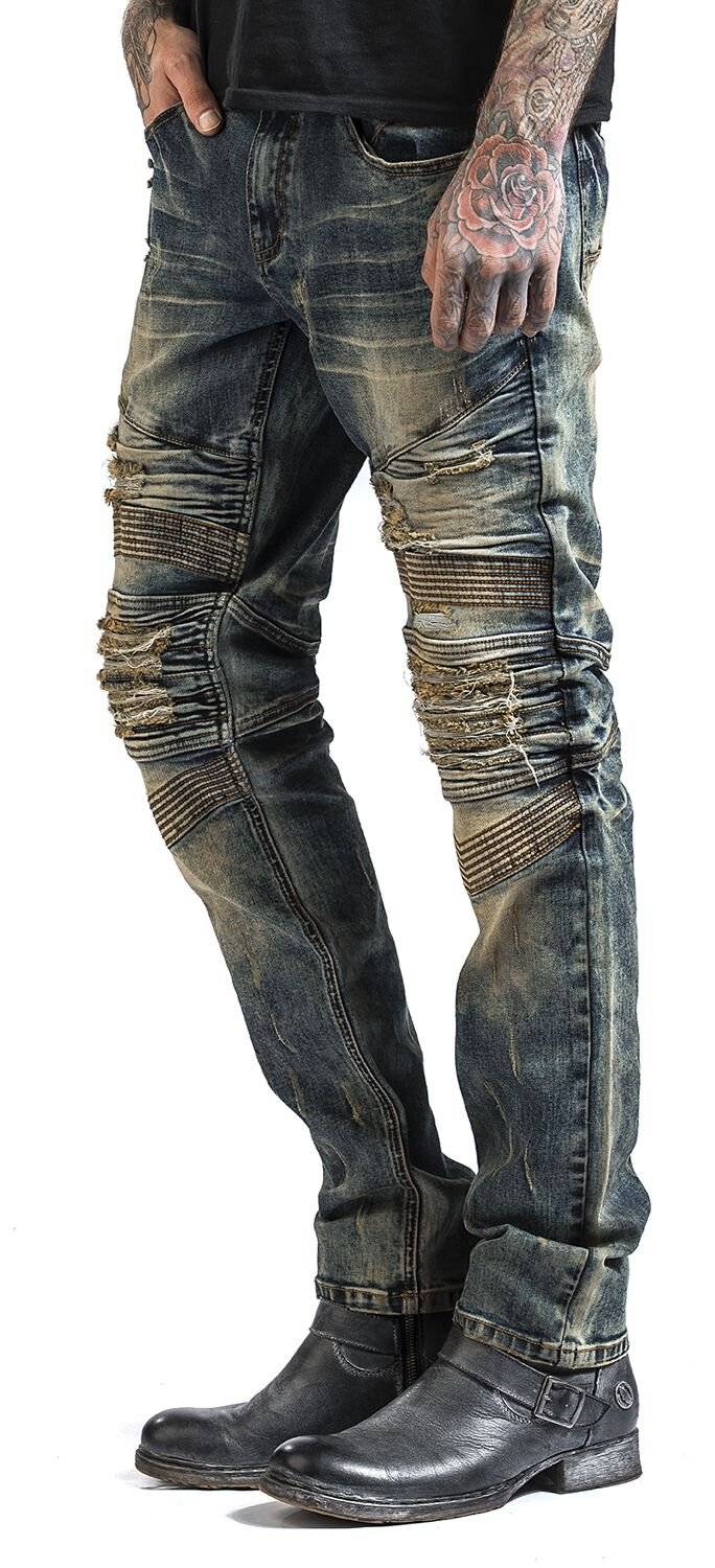 EMP Jeans Blau Von Rock Rebel By EMP