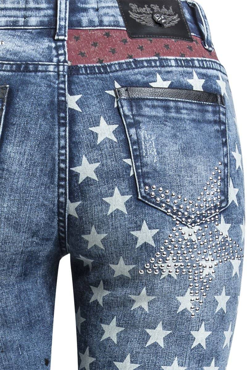 EMP Jeans Blau Von Rock Rebel By EMP