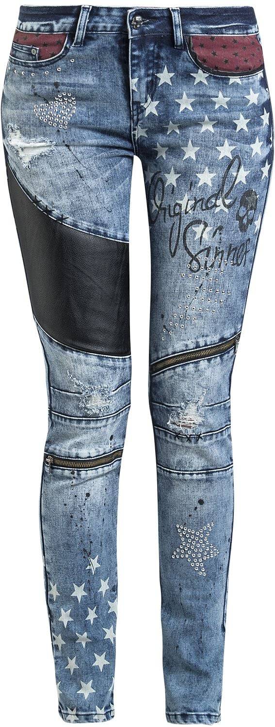 EMP Jeans blau von Rock Rebel by EMP