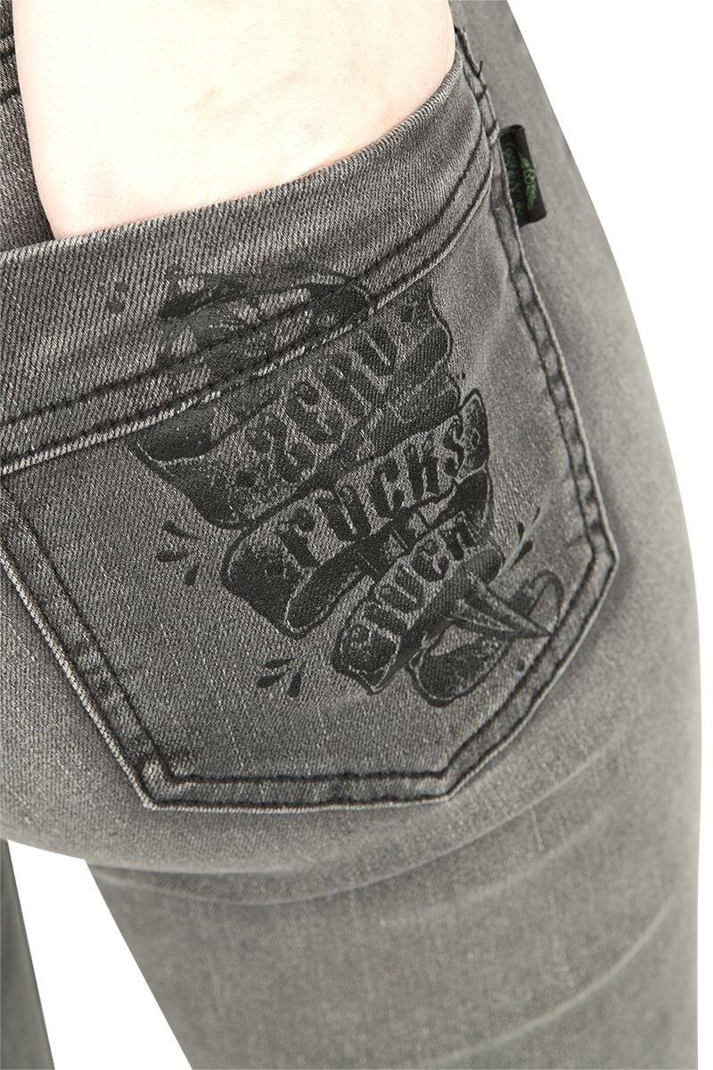 EMP Jeans Grau Von Rock Rebel By EMP