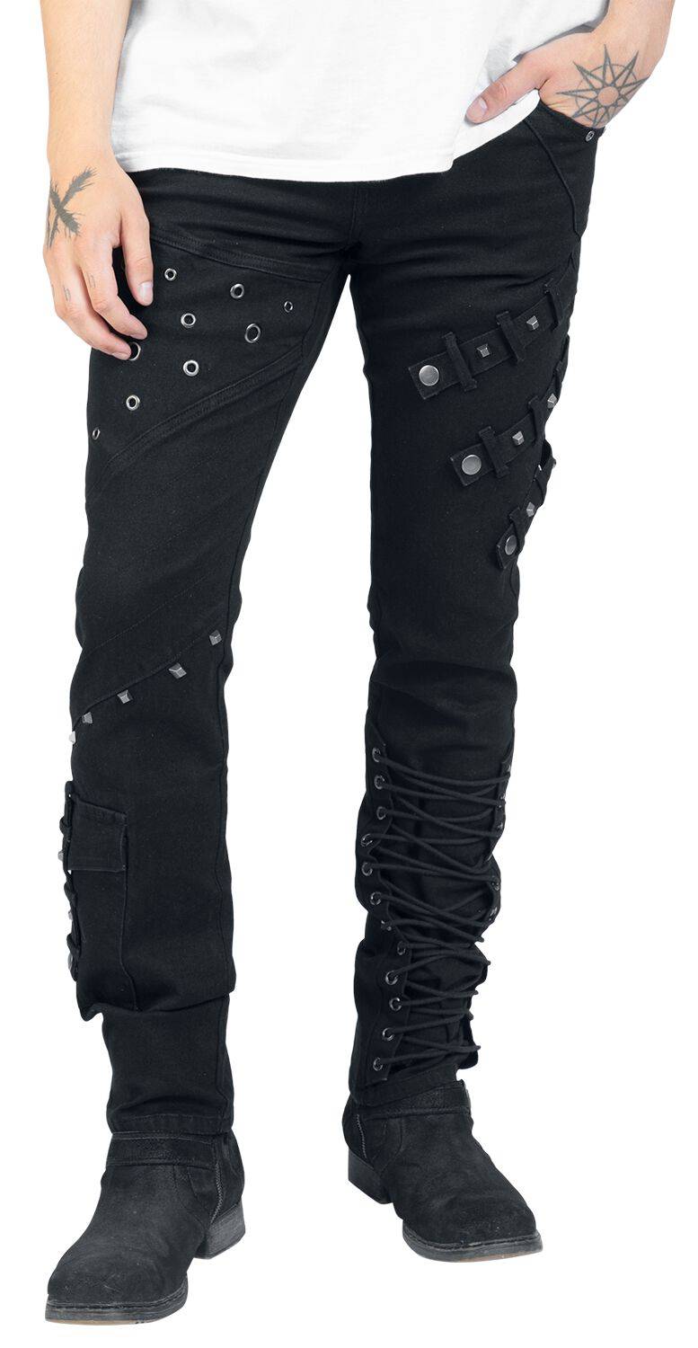 EMP Jeans Schwarz Von Gothicana By EMP